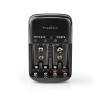 CARICABATTERIA NEDIS BACH07 PER BATTERIE TIPO NiMH/AA/AAA/E-Block